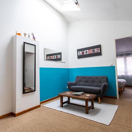 T2 Toulouse 40M2, Lit Queen Size, Climatisation, Quartier Sympa, Terrasse Eksteriør bilde
