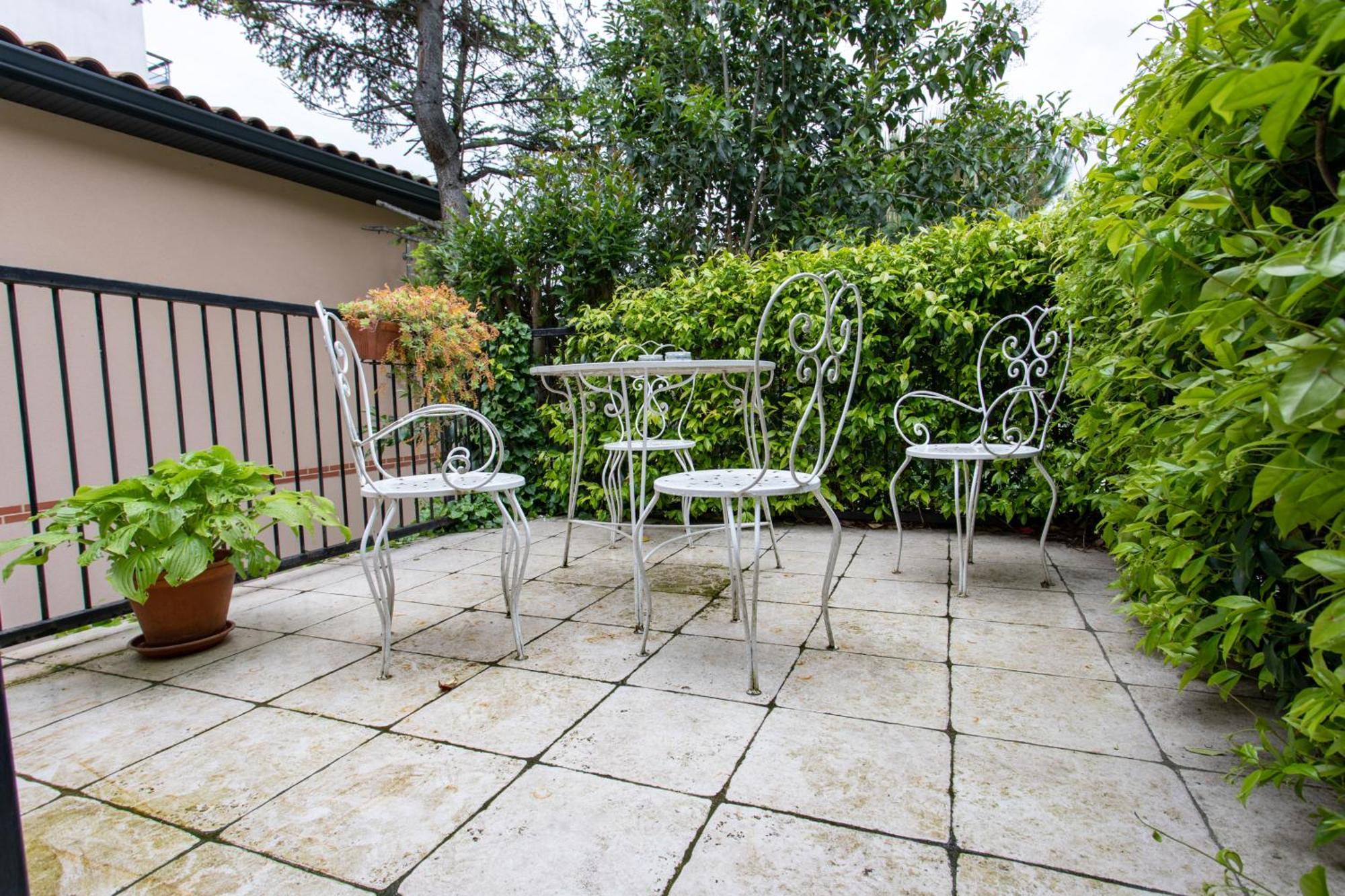 T2 Toulouse 40M2, Lit Queen Size, Climatisation, Quartier Sympa, Terrasse Eksteriør bilde